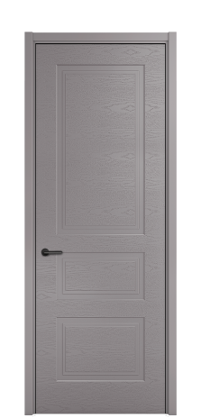 Дверь межкомнатная Рино 4 Цвет Ирис Brash Покрытие Эмаль брашированная  Наличник L 50 Цена 44375