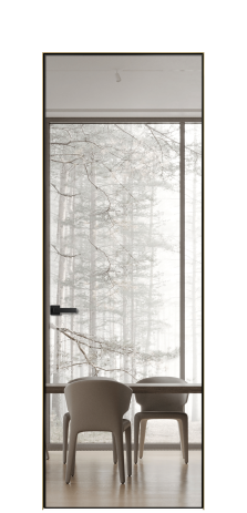 Дверь межкомнатная Секрет 39-01 Цвет Ясень Телегрей Покрытие ЭМАЛИ Шпон крашеный Наличник Скрытый короб золото Цена 73084