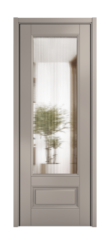 Дверь межкомнатная Савона Слот 2B Цвет Какао Покрытие ЭМАЛИ Эмаль Наличник  L 50 Цена 86241