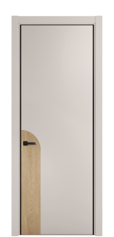 Дверь межкомнатная Дуэт 20 Цвет Дымчатый Покрытие ЭМАЛИ Эмаль Наличник  L 75 Цена 53556